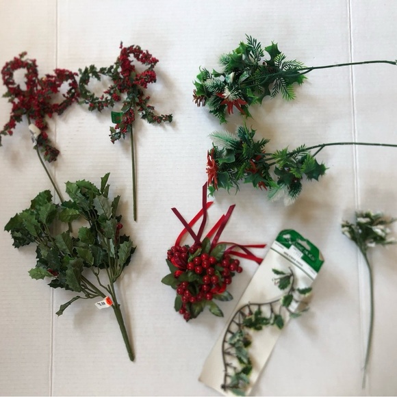 Vtg Holiday Faux Greenery - Picture 3 of 14